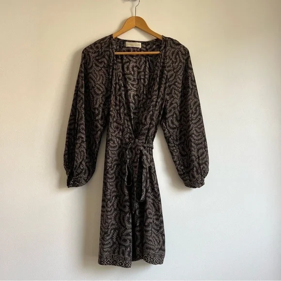 Natalie Martin Stephanie Dress in Fern Print Expresso - Picture 6 of 16